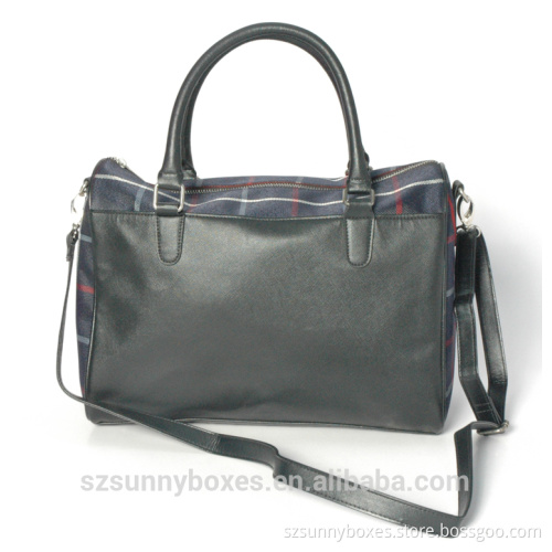 England Style Customized PU/Geniue Leather Man briefcase handbag Shoulder Bag